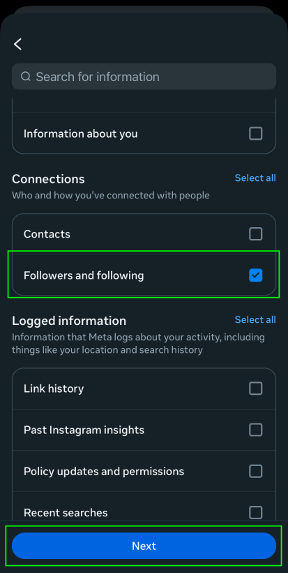 Instagram instruction 7
